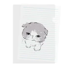 fullum-designのスコティッシュフォールド Clear File Folder