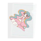 微々子(Viviko)のぐーるぐる Clear File Folder