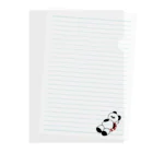 pandaの日々のpanda Clear File Folder