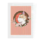 野田　尚花の桜と三毛猫 Clear File Folder