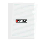 kesuida recordのxvideos黒基調。背面プリントなし Clear File Folder