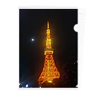 shumoreの2021/3/27/東京Tower Clear File Folder
