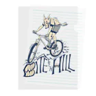 nidan-illustrationの"BITE the HILL" Clear File Folder