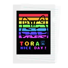 TOMMY★☆ZAWA　ILLUSTRATIONのTORA NICE DAY Clear File Folder