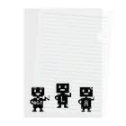 AgataLAの1 human 2 robot Clear File Folder