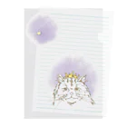 DESIGN Vivian U.の猫のミルク Clear File Folder