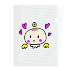 Yu-yuのゆるかわベビーの天使ちゃん Clear File Folder