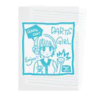 SWEET＆SPICY 【 すいすぱ 】ダーツのGAME ON!　【SWEET LIGHTBLUE】 Clear File Folder