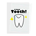 ゴロニャーのダサT屋さんのよい歯の日　トゥース！ #歯科医 に売れています。 Clear File Folder