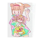 もぬやのみんなだれかのTシャツ Clear File Folder