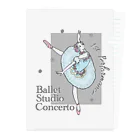 Ballet Studio Concertoのコンチェルト1回　発表会 Clear File Folder