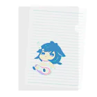 Puu-chのkawaii ぷくぷくめばえちゃん Clear File Folder