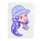 ADORABLE GIRL'SのNemophila Clear File Folder