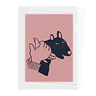 yomoyamaのかげいぬ Clear File Folder