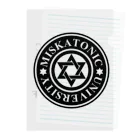 AURA_HYSTERICAのMISKATONIC LIBRARY STAFF Clear File Folder