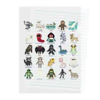 すとろべりーガムFactoryのドットUMA図鑑 Clear File Folder