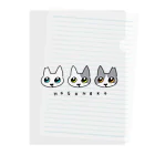 Doggerelのほごねこさくらねこ Clear File Folder