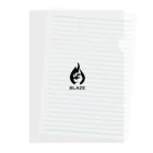 BLAZEのBLAZE Clear File Folder