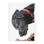 Sonna Kanjiのグッズの黒い犬 ラブラドール Clear File Folder