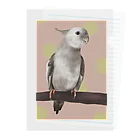 オカメインコのつみくんのオカメインコのつみくん Clear File Folder