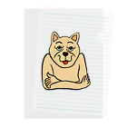 ホビヲノエのお店のしたたかな犬 Clear File Folder