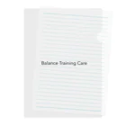 Training Studio BTCのBalance Training Care クリアファイル