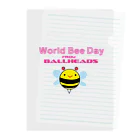 ゴロニャーのダサT屋さんの世界ハチの日 World Bee Day クリアファイル