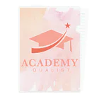 Ennuiの QUALIST ACADEMY グッズ クリアファイル