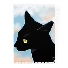 𝙽𝚘 𝚁𝚘𝚜𝚎 𝚆𝚒𝚝𝚑𝚘𝚞𝚝 𝙰 𝚃𝚑𝚘𝚛𝚗.の黒猫切手 Clear File Folder