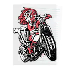 NFSN66 の飛行自転車 Clear File Folder