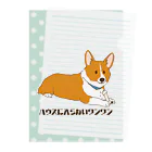 梅月の決意が固いコギ Clear File Folder