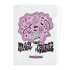 nidan-illustrationの“MAGI COURIER” pink #1 Clear File Folder