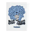 nidan-illustrationの“MAGI COURIER” blue #1 Clear File Folder