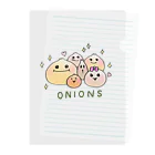 mochimochipotetoのオニオンズ Clear File Folder