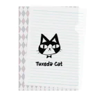 Tuxedo CatのTuxedo Cat Clear File Folder