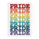 UNIQUE BOUTIQUEのRainbow Pride クリアファイル