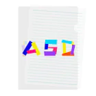 多摩市民のASD Ⅳ Clear File Folder