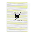 ArtworksのMy Kitten01 Clear File Folder