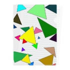 でおきしりぼ子のTrianglez_ｗ Clear File Folder