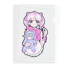 どすこい大胸筋のくまたん Clear File Folder