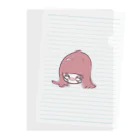 くつ屋のぐにゃぐにゃのたこ Clear File Folder