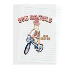 nidan-illustrationの"big bagels" Clear File Folder