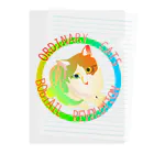 『NG （Niche・Gate）』ニッチゲート-- IN SUZURIのOrdinary Cats03h.t.(春) Clear File Folder