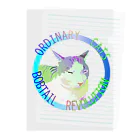 『NG （Niche・Gate）』ニッチゲート-- IN SUZURIのOrdinary Cats05h.t.(冬) Clear File Folder