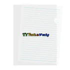 TY Farm&WorksのTY Farm＆Works Clear File Folder