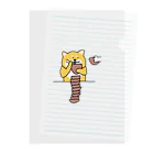 ＋Whimsyのわんこそば Clear File Folder