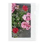 はちいろショップの散歩時の花 Clear File Folder