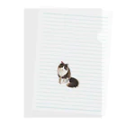 こねこねこ779の中谷さんのルカくん(シングル) Clear File Folder