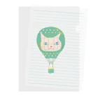 ..lineのネコキキュウ Clear File Folder