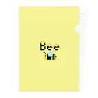 ずっぽんぽ(利益100円均一)のBee(yellow) クリアファイル